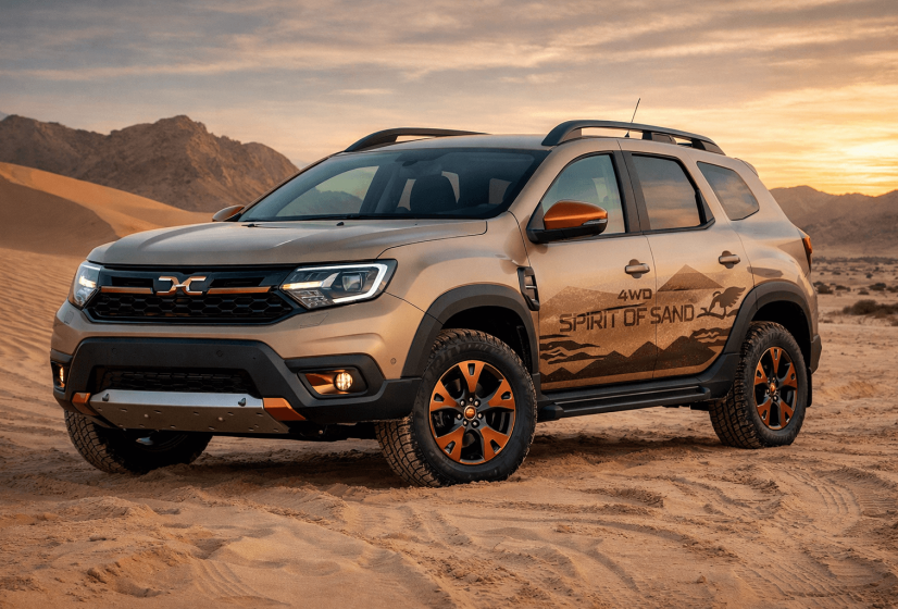 Dacia Duster Spirit of Sand: Особенная версия для любителей приключений
