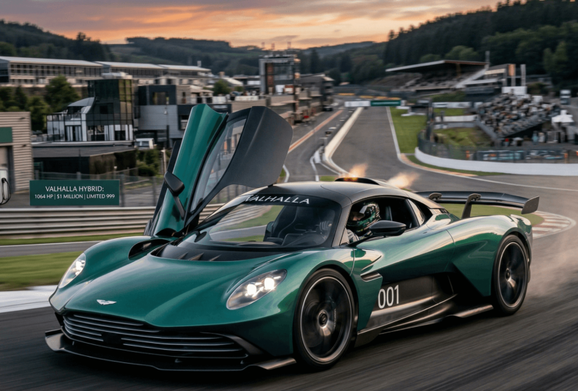 Рождение легенды: Aston Martin Valhalla выходит на мировую арену