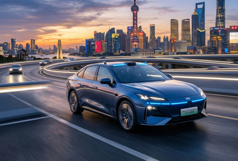 Новый гибридный седан Geely Galaxy Star 8 Voyager представлен официально
